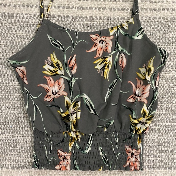 Floral Grey Cami - Picture 1 of 2